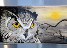 Great Horned Owl 30″x18″