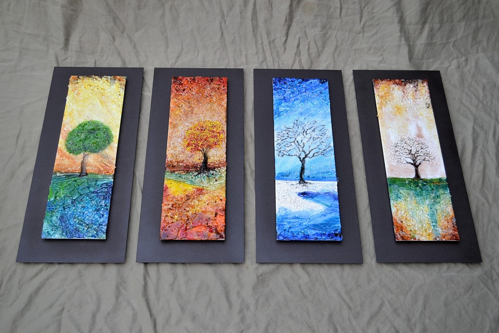 Lucas Krenzin – Fused Glass Art » Four Seasons